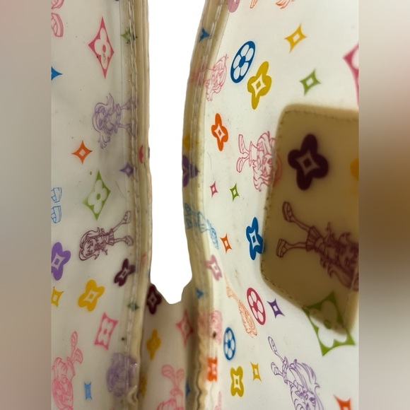 Vintage Bratz Y2K 2004 Frosted Jelly Monogram Vinyl Bag Purse Handbag - Picture 16 of 16